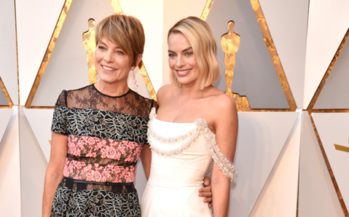 Margot's Mom At The Oscars